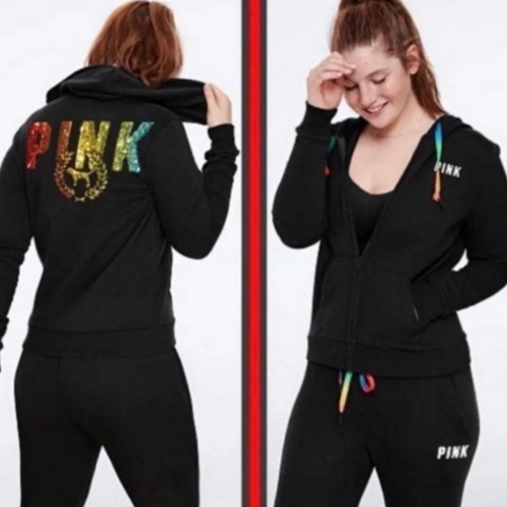 Vs pink rainbow 🌈 outfit